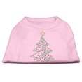 thumbnail image 1 of Christmas Tree Rhinestone Shirt Light Pink XXL (18), 1 of 11