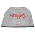 thumbnail image 1 of Christmas Pet Dog  Cat Shirt Rhinestone, "Naughty, But In A Nice Way", 1 of 11