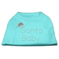 thumbnail image 1 of Christmas Pet Dog  Cat Shirt Rhinestone, "Santa Baby", 1 of 10