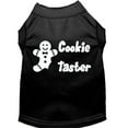 thumbnail image 1 of Christmas Pet Dog  Cat Shirt Screen Printed, "Cookie Taster", 1 of 11