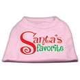 thumbnail image 1 of Christmas Pet Dog  Cat Shirt Screen Printed, "Santa's Favorite", 1 of 11