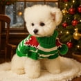 thumbnail image 1 of Christmas Pet Dog Clothing with Holiday Patterns, Soft Polyester Shirts for Small Dogs and Cats, Festive Apparel for Christmas Photos and Holiday Parties, 1 of 7