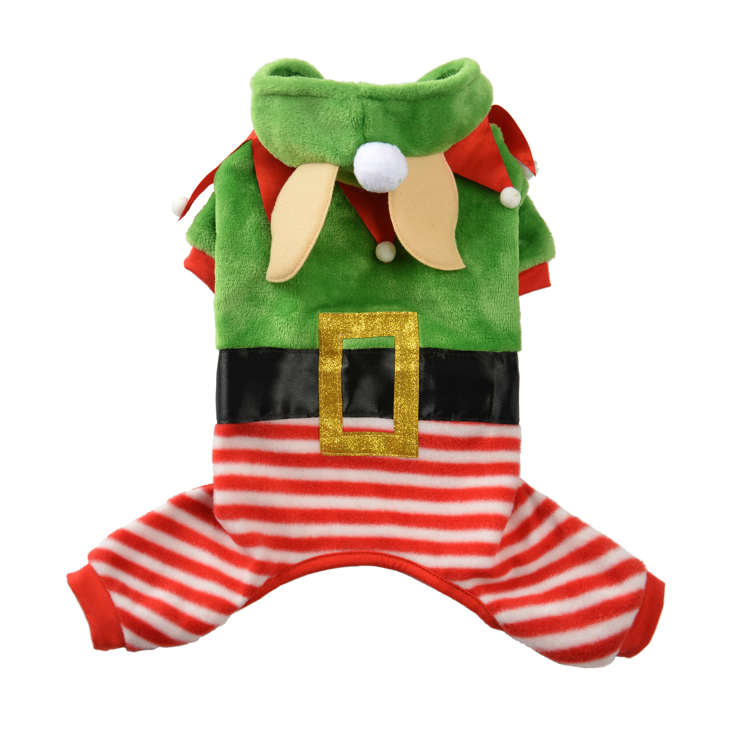 Christmas Pet Dog Costume Dog Elf Costume Christmas Elf Outfit Pet