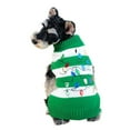 Christmas Pet Sweater Dog Sweaters Cold Weather Outfit for Small Medium