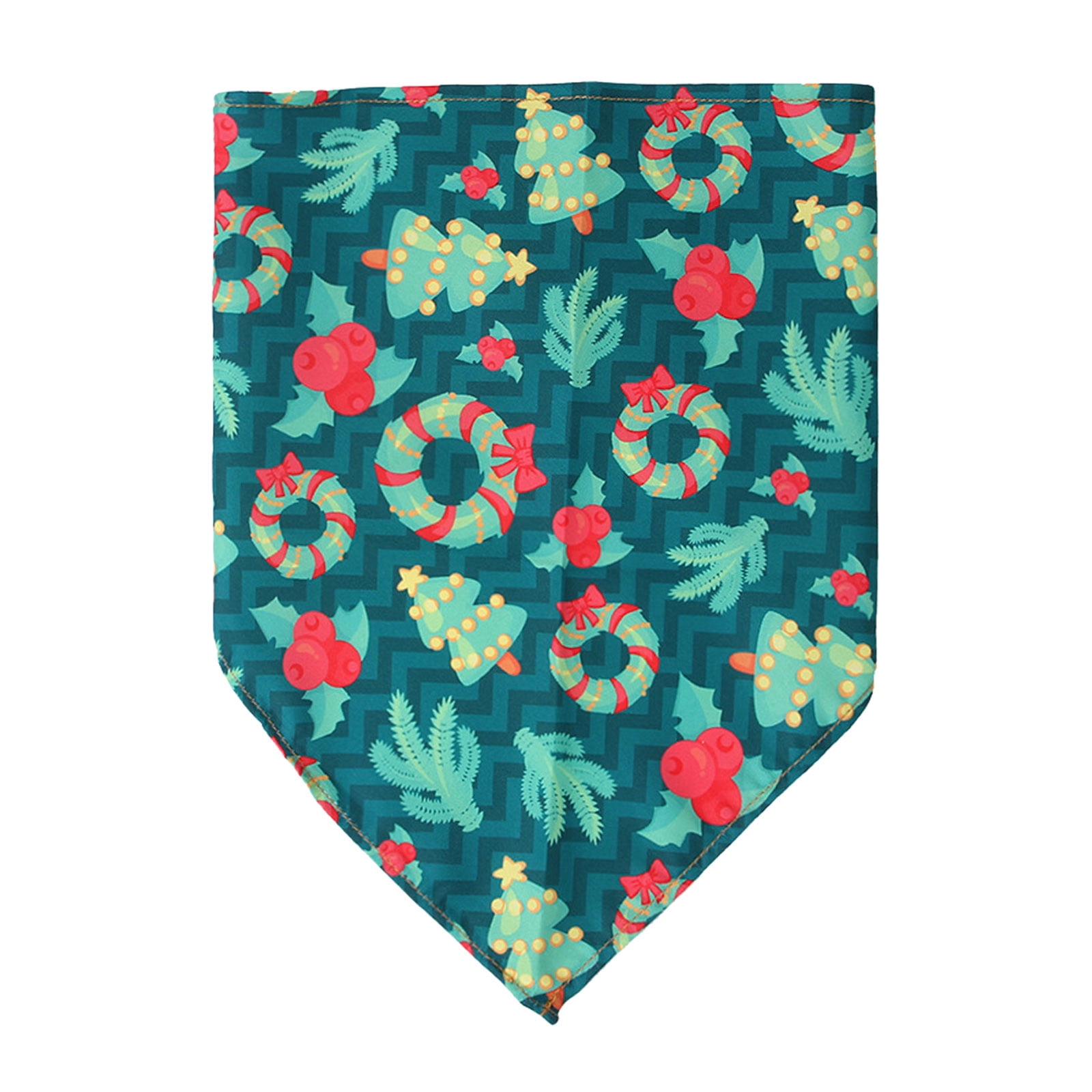 Christmas Pet Towel Dog Cat Dress Up Festive Triangle Towel Christmas