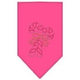 thumbnail image 1 of Christmas Pet and Dog Bandana Rhinestone, "Candy Canes", 1 of 9