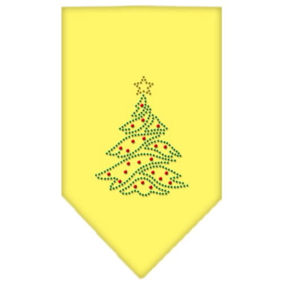 Christmas Pet and Dog Bandana Rhinestone, "Christmas Tree"