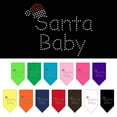thumbnail image 1 of Mirage Pet Santa Baby Rhinestone Bandana Yellow Small, 1 of 10