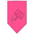 thumbnail image 1 of Christmas Pet and Dog Bandana Rhinestone, "Santa, Please Stop Here", 1 of 9