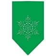 thumbnail image 1 of Christmas Pet and Dog Bandana Rhinestone, "Snowflake", 1 of 9
