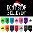 thumbnail image 1 of Christmas Pet and Dog Bandana Screen Printed, "Don't Stop Believin'", 1 of 10