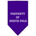 thumbnail image 1 of Christmas Pet and Dog Bandana Screen Printed, "Property Of North Pole", 1 of 10