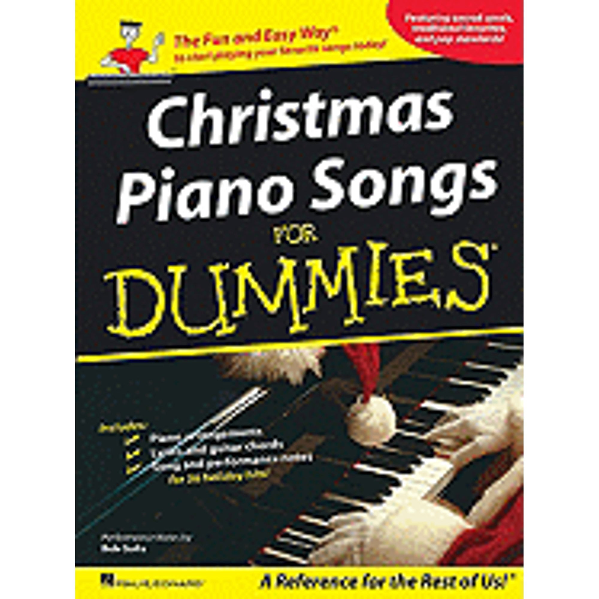 Pre-Owned Christmas Piano Songs for Dummies (Paperback 9781423423256) by Hal Leonard Corp (Creator), Bob Gulla