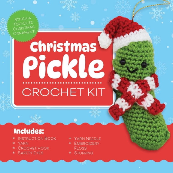 Christmas Pickle Crochet Kit