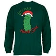 thumbnail image 1 of Christmas Pickle Hide And Seek Funny Mens Sweatshirt Forest Green LG, 1 of 1