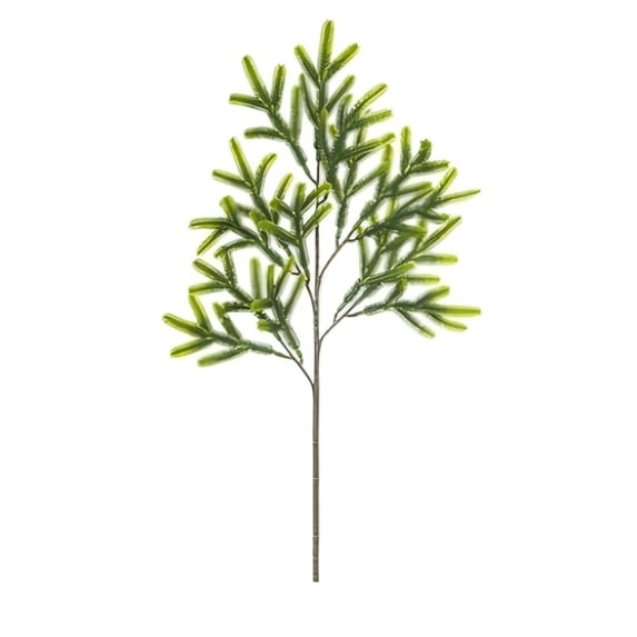 Christmas Picks, Realistic 19.7 Inch Artificial Pine Branches with Berries and Pinecones, Flexible Plastic Stems for Holiday Centerpieces, Mantel, Wreath and Diy Home Decor
