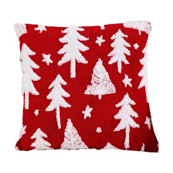 Christmas Pillow 45 X 45 Cm Decorative Cushion Cover for Holiday Celebration Festive Home Seasonal Cozy Christmas