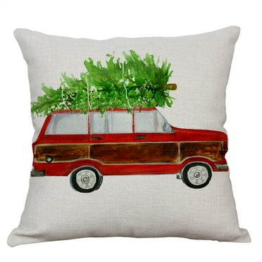 Phantoscope Farmhouse Button Series Square Decorative Throw Pillow