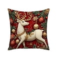 thumbnail image 1 of Christmas Pillow Cover Cushion Cover, Soft Holiday Decor Throw Pillow Case for Sofa Couch Christmas Office Bedroom Decoration (18 x 18 in,Funny Style), 1 of 6