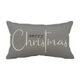 thumbnail image 1 of Christmas Pillow Covers 12X20 Inch Linen Merry Christmas Throw Pillow For Couch Bedroom Decorative Christmas Red Christmas Decor Cotton Cloth Pillow Cover Sofa Cover Decorative Holiday Decorations, 1 of 9