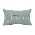 thumbnail image 1 of Christmas Pillow Covers 12X20 Inch Linen Merry Christmas Throw Pillow For Couch Bedroom Decorative Christmas Red Christmas Decor Cotton Cloth Pillow Cover Sofa Cover Decorative Holiday Decorations, 1 of 8