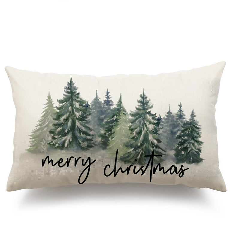 Rustic christmas pillow covers outlet