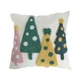 thumbnail image 1 of Christmas Pillow Covers 18x18 Inch Farmhouse Christmas Pillow Covers Christmas Pillow Cases for Sofa Couch Christmas Decorations Throw Pillow Covers, 1 of 6