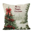 thumbnail image 1 of Christmas Pillow Covers 18x18 Inch, Outdoor Christmas Tree Decorative Throw Pillows Waterproof, Christmas Decorations for Couch Home Holiday, 1 of 6