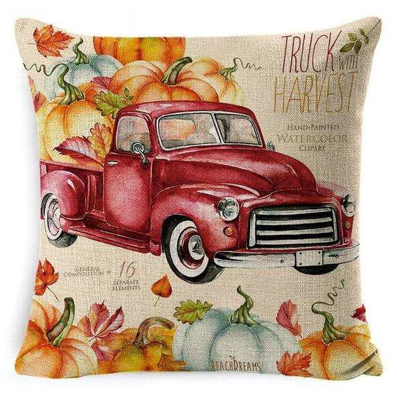 Christmas Pillow Covers 18x18inch Snowman Santa Christmas Tree Pillows Rustic Winter Holiday Xmas Throw Pillows Farmhouse Christmas Decor for Couch