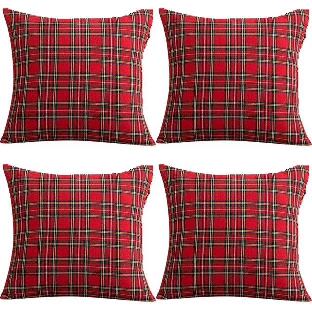 Christmas Pillow Covers 20 x 20 Inches Xmas Series Cushion Cover Case Christmas Pillow Cover 20 X 20