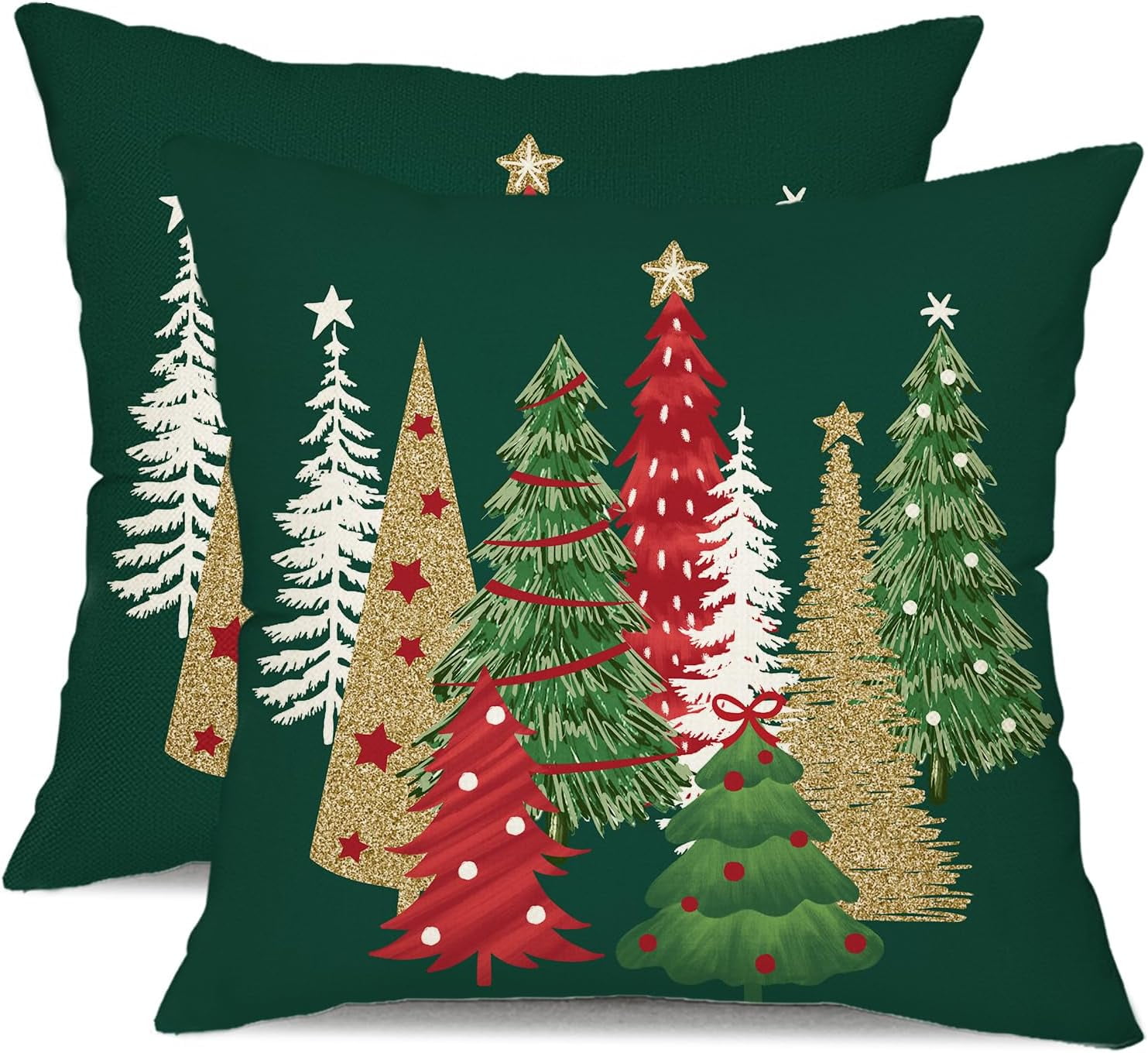 Dreampillow Christmas Pillow Covers 20x20 Inch Set of 2 - Walmart.com