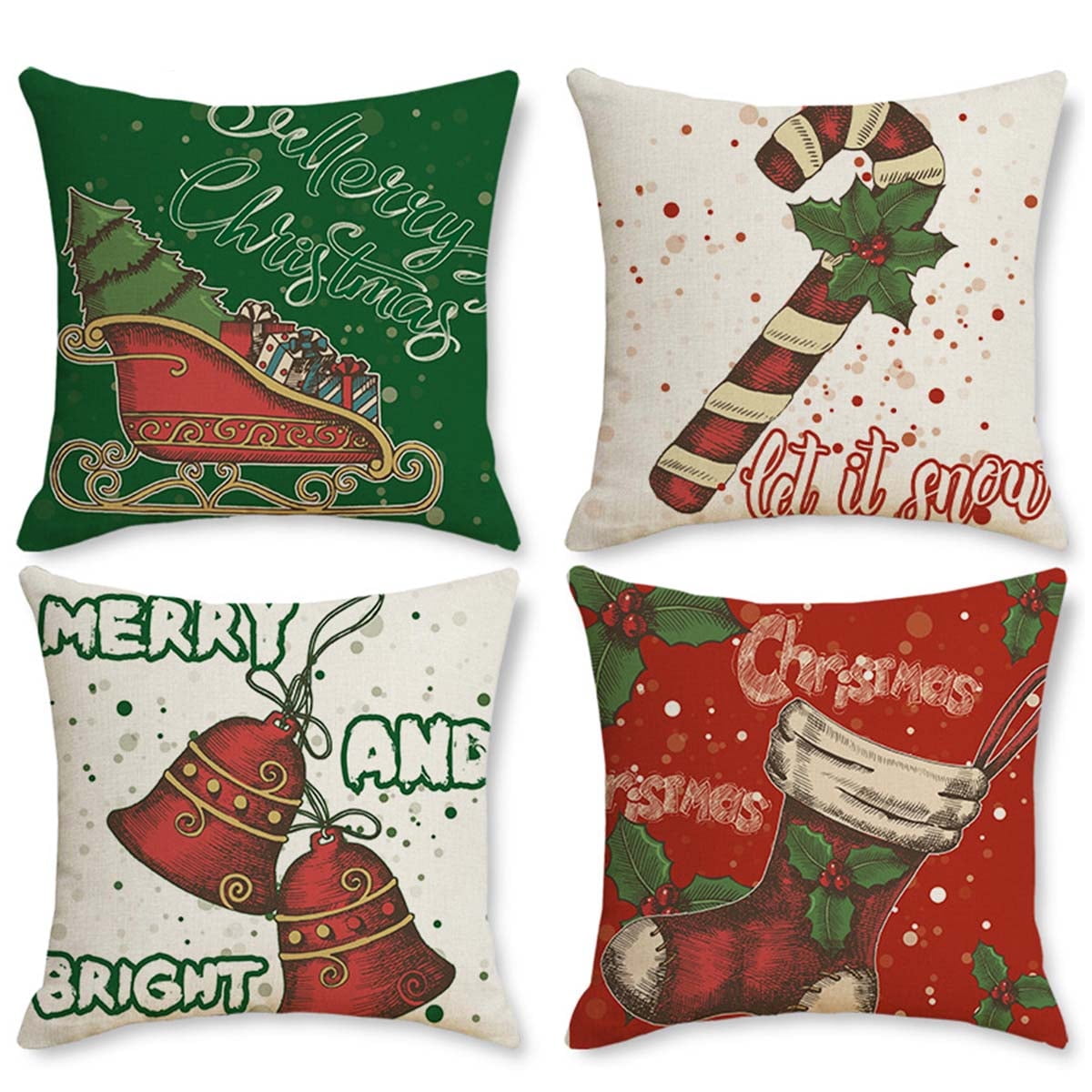 Outdoor Christmas Pillow
