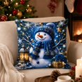 thumbnail image 1 of Christmas Pillow Covers, Decorative Cushion Case with Hidden Zipper, Soft Fabric for Sofa Couch Bed Home Decor, 1 of 7