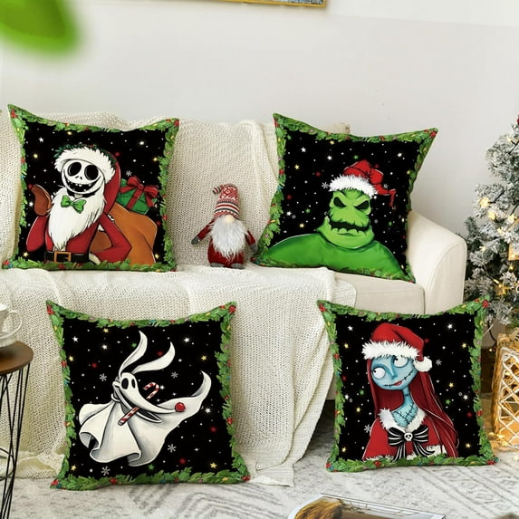 Christmas Pillow Covers Pillow Cases New Year Winter Xmas Decor Christmas Decorations for Home Party