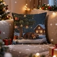 thumbnail image 1 of Christmas Pillow Covers for Decorations Indoor18x18" Christmas Pillow Covers Decorative Pillow Cases with Soft Fabric Hidden Zipper Cushion Covers, 1 of 7