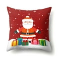 Christmas Pillowcase Christmas Tree Decoration Set Ornaments Red