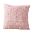 thumbnail image 1 of Christmas Pillowcases, Holiday Pillow Covers, Christmas Tree Snowflake Decorative Pillowcases for Home Sofa, Soft Polyester Zipper Closure Machine Washable 50x50cm Pink, 1 of 7