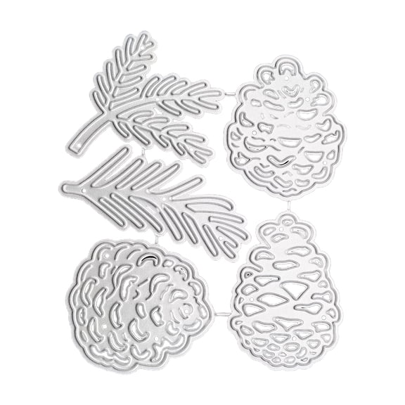 Christmas Pine Cones Metal Cutting Dies Stencil Scrapbooking Album Paper Card Template Mold Embossing Craft Decoration