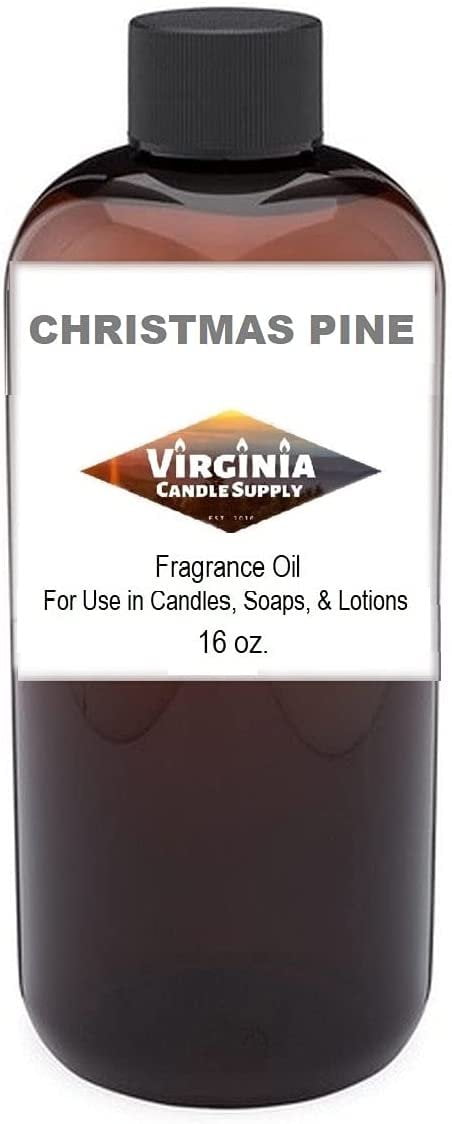 Christmas Pine Fragrance Oil 16 oz Bottle for Candle Making, Soap Making, Diffusers, Lotions, Linen Spray, Slime, Bath Bombs