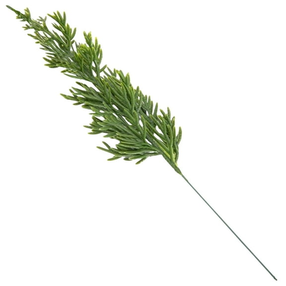 Christmas Pine Needle Flower Arrangement Decoration - Artificial Branches For Christmas Decor Realistic Greenery Stems For Vase Centerpiece Table Mantle Holiday Wedding Home Deco