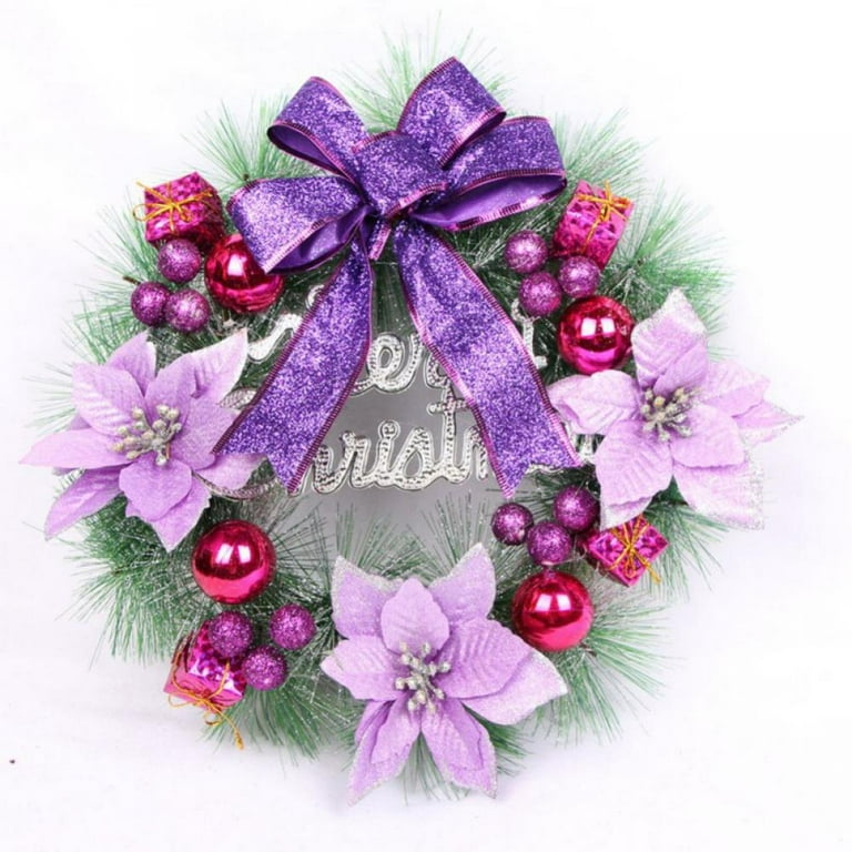Top 15 Purple Christmas Decorating Ideas  Purple christmas decorations,  Purple christmas wreath, Christmas wreaths