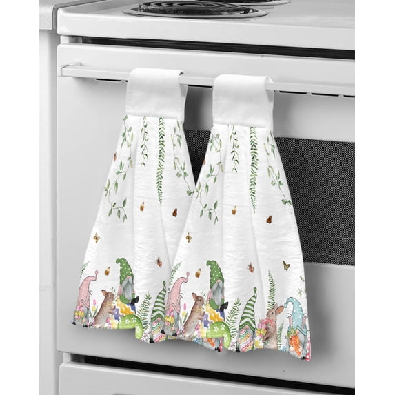 Christmas Pine Needles Lights Hand Towels Microfiber Hanging Cloth Quick Dry Cleaning Cloth Christmas r Kitchen Towel