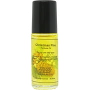 Christmas Pine Perfume Oil, 1.0 Oz Portable Roll-On Fragrance