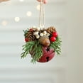 thumbnail image 1 of Christmas Pinecone Bells, Vintage Christmas Ornaments Decor, Festive Ambiance Xmas Tree Hanging Pendants Room Decoration,5x4 Inch(A), 1 of 7