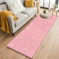 thumbnail image 1 of Christmas Pink Kitchen Runner Rug 2x6 Washable Runners for Hallway Non Slip Winter Snowflakes Xmas Retro Large Area Rug Indoor Floor Carpet for Bathroom Laundry Entryway Bedroom Living Room, 1 of 8