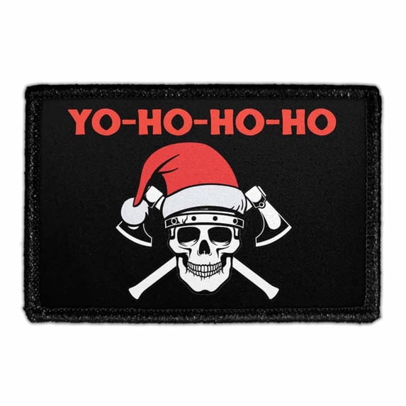 Christmas Pirate - Removable Patch