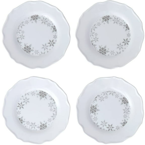 Christmas Place Setting Service For 4 Collection - Set of 4 Christmas Sentiments