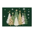 thumbnail image 1 of Christmas Placemat, Holiday Table Mat, Festive Dining Table Decoration for Home and Living Room, Durable Easy-Clean, Perfect for Holiday Gatherings and Family Dinners, Reusable and Stain-Resistant, 1 of 8