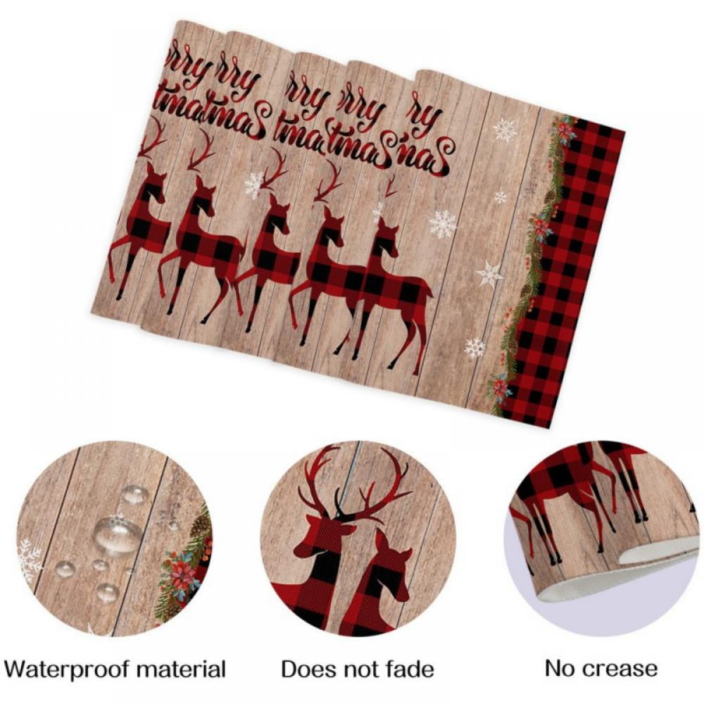Christmas Placemats Christmas Cloth Placemats Christmas Table Mat