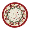 thumbnail image 1 of Christmas Placemats Christmas Round Placemats Winter Placemats Washable Dining Table Mats for Holiday Parties Dinner Home Kitchen Decor, 1 of 6